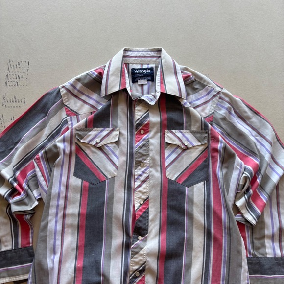 Wrangler Other - Vintage Wrangler Pearl Snap Shirt